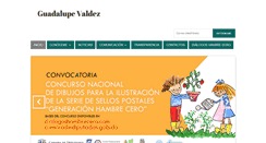 Desktop Screenshot of guadalupevaldez.com